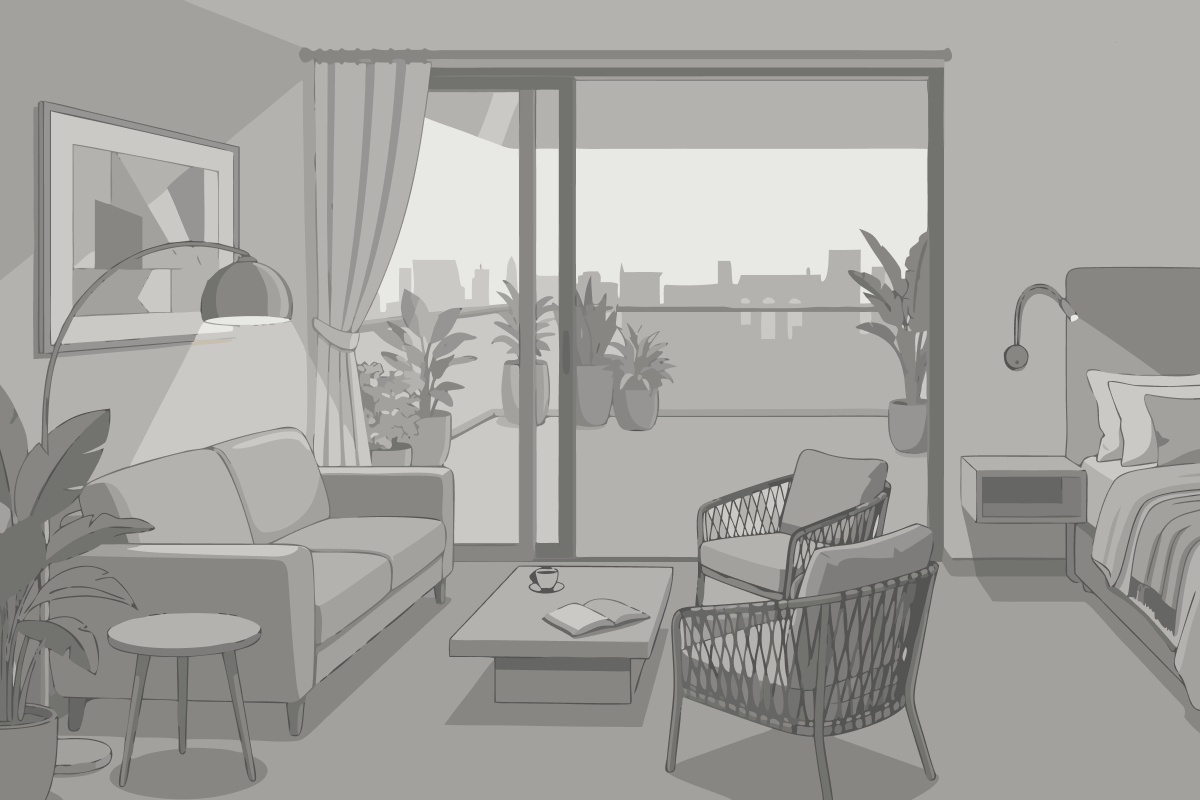Quarto Queen com Vista Mar